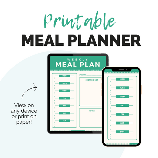 Printable Weekly Meal Planner